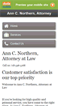 Mobile Screenshot of anncnorthernlaw.com